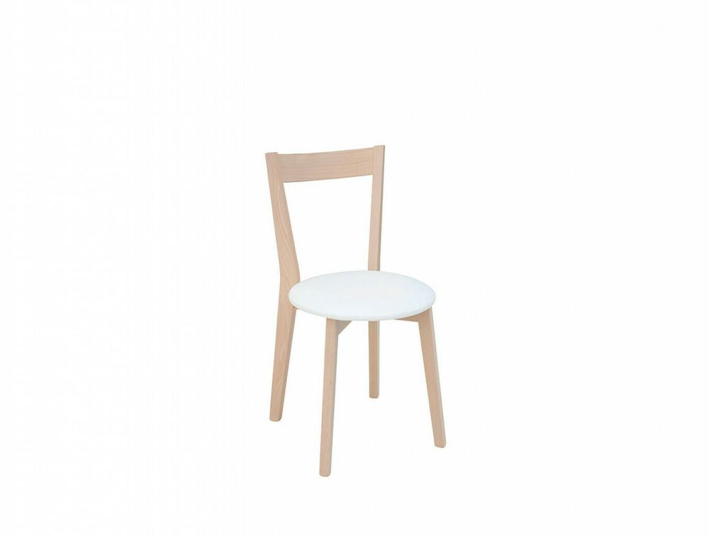 eoshop stoličky IKKA dub sonoma/biela (TX069/TK1089 - Eco soft 1 white-ekokoža)